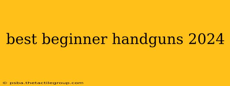 best beginner handguns 2024