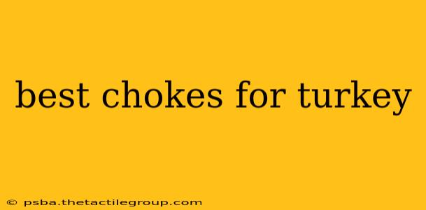 best chokes for turkey