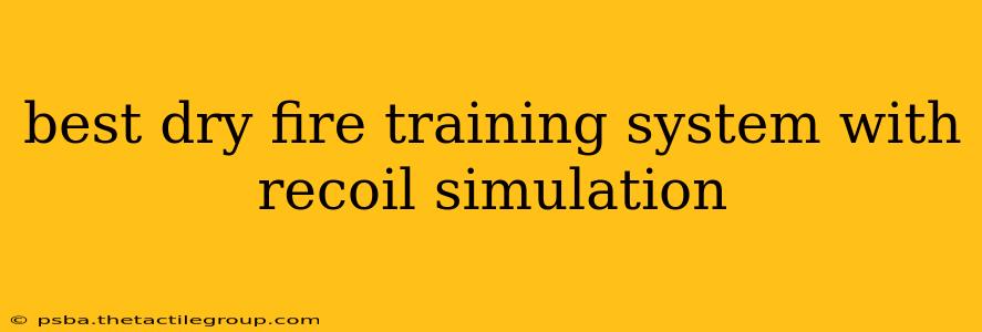 best dry fire training system with recoil simulation