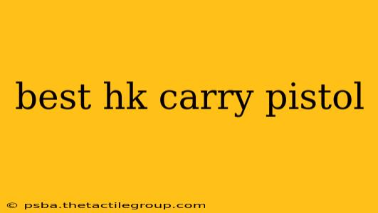 best hk carry pistol