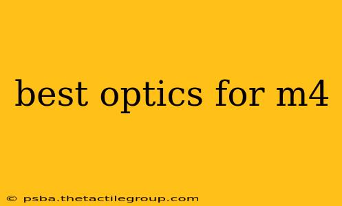 best optics for m4