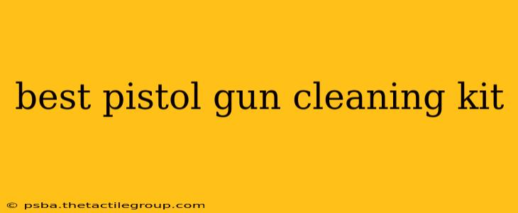 best pistol gun cleaning kit