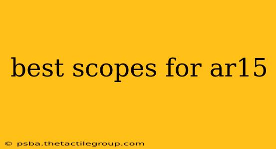 best scopes for ar15