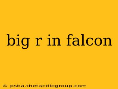 big r in falcon