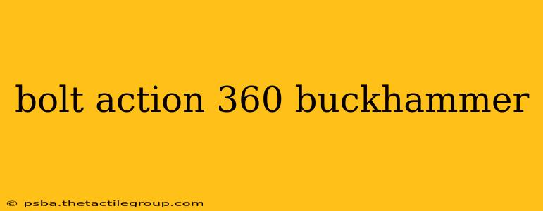 bolt action 360 buckhammer