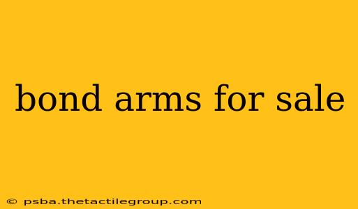 bond arms for sale