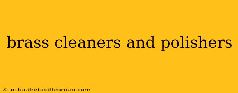 brass cleaners and polishers