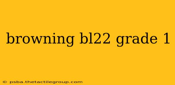 browning bl22 grade 1