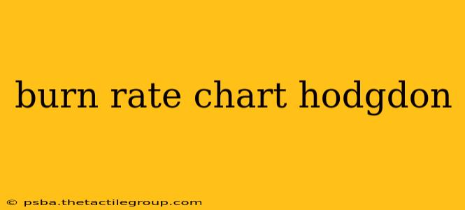 burn rate chart hodgdon