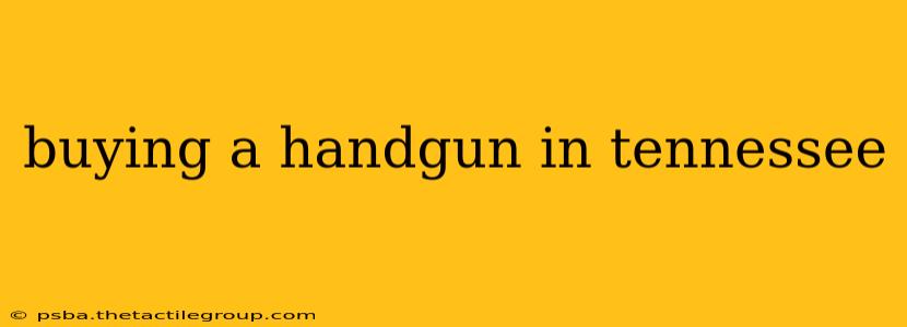 buying a handgun in tennessee