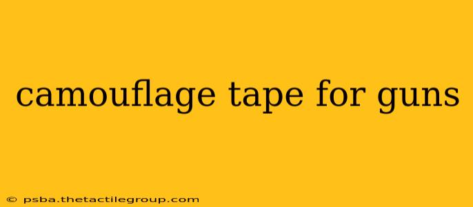 camouflage tape for guns