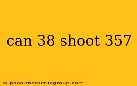 can 38 shoot 357