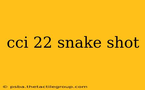 cci 22 snake shot