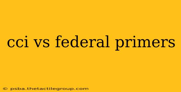 cci vs federal primers