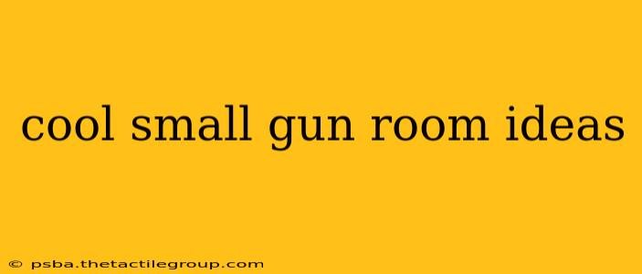 cool small gun room ideas