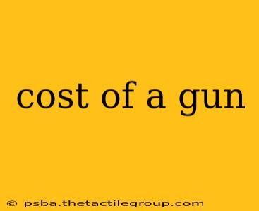 cost of a gun