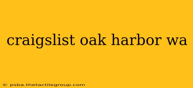 craigslist oak harbor wa