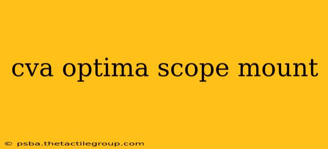 cva optima scope mount