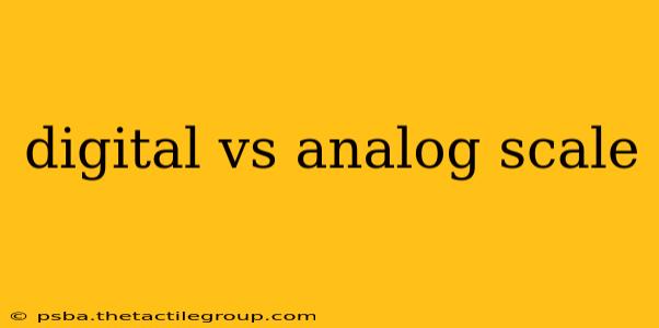 digital vs analog scale