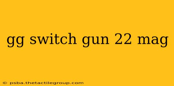 gg switch gun 22 mag