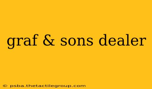 graf & sons dealer