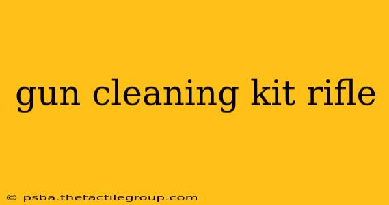 gun cleaning kit rifle