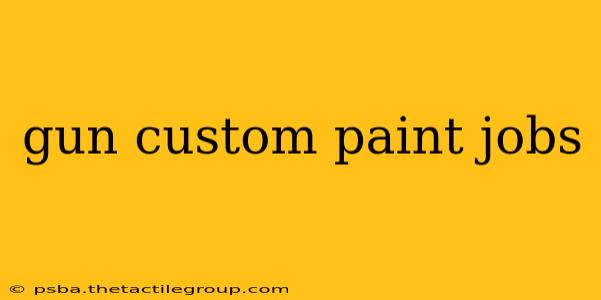 gun custom paint jobs