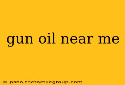 gun oil near me