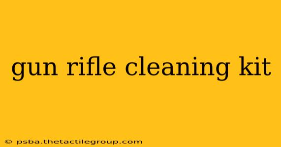 gun rifle cleaning kit