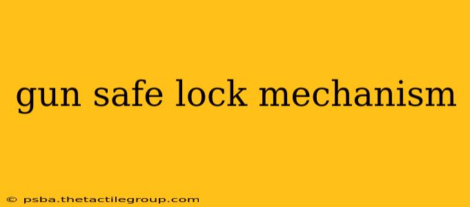 gun safe lock mechanism