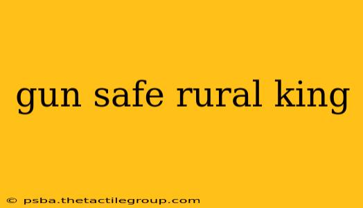 gun safe rural king