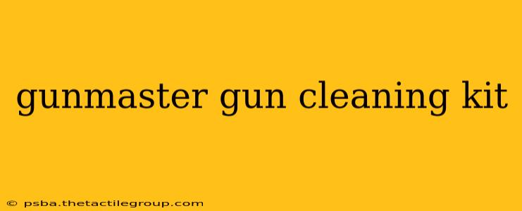 gunmaster gun cleaning kit