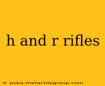 h and r rifles