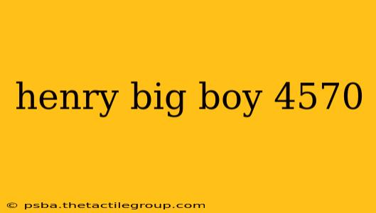 henry big boy 4570