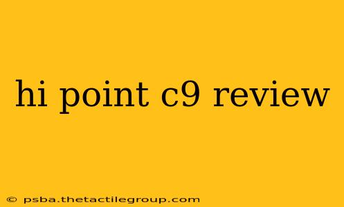 hi point c9 review