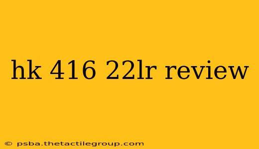 hk 416 22lr review