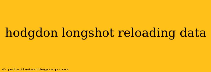 hodgdon longshot reloading data