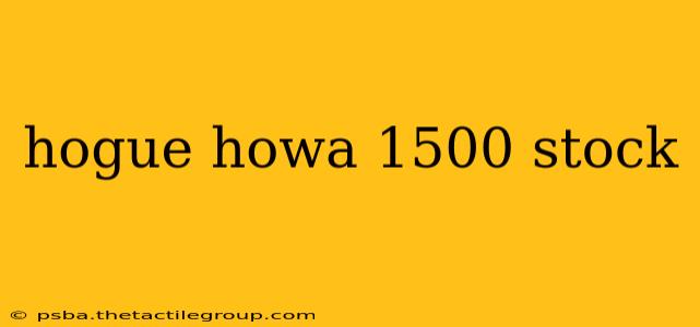 hogue howa 1500 stock