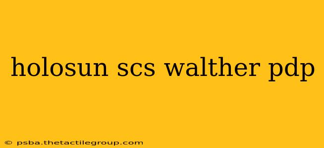 holosun scs walther pdp