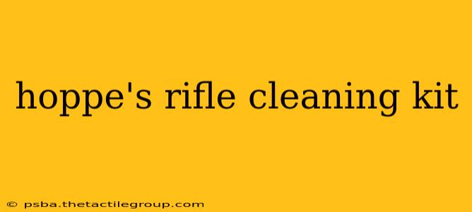 hoppe's rifle cleaning kit