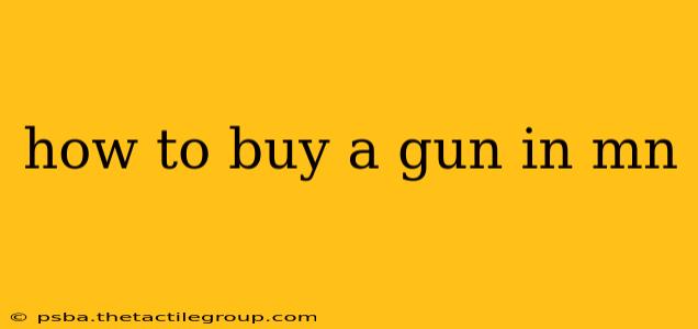 how to buy a gun in mn