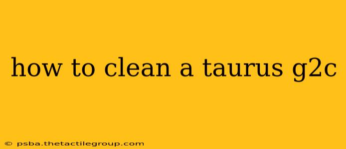 how to clean a taurus g2c