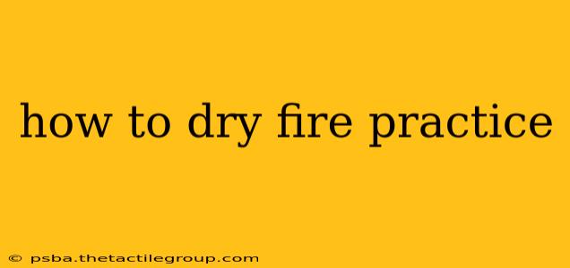 how to dry fire practice