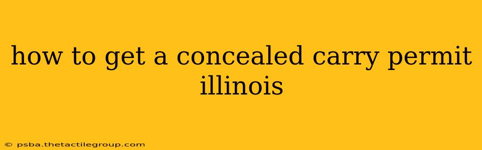 how to get a concealed carry permit illinois