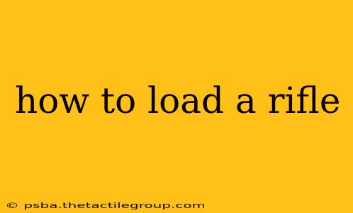 how to load a rifle