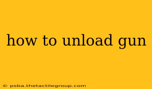 how to unload gun