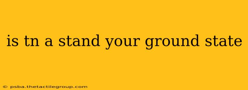 is tn a stand your ground state