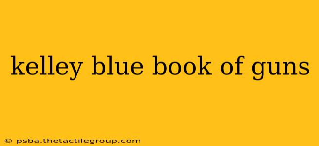 kelley blue book of guns