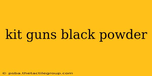 kit guns black powder