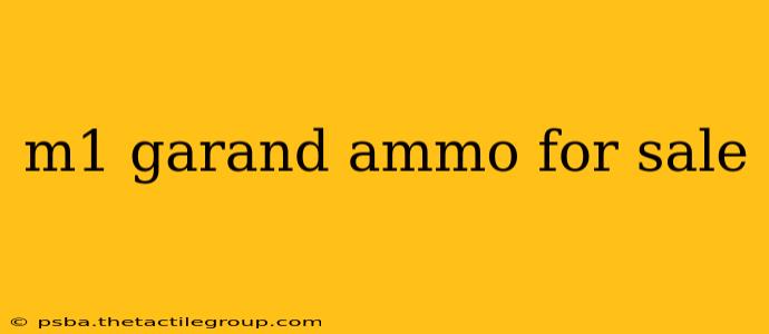 m1 garand ammo for sale